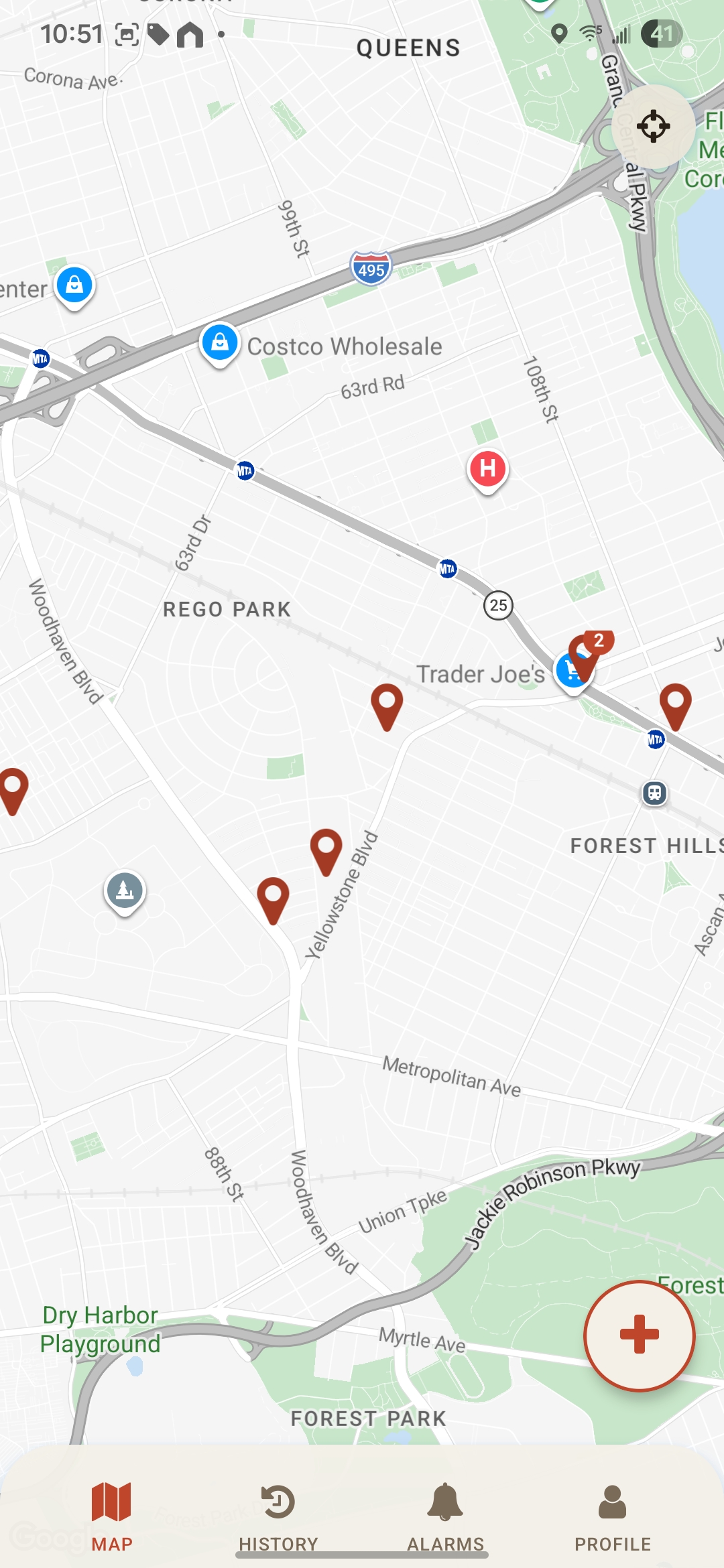 PinPoint map overview